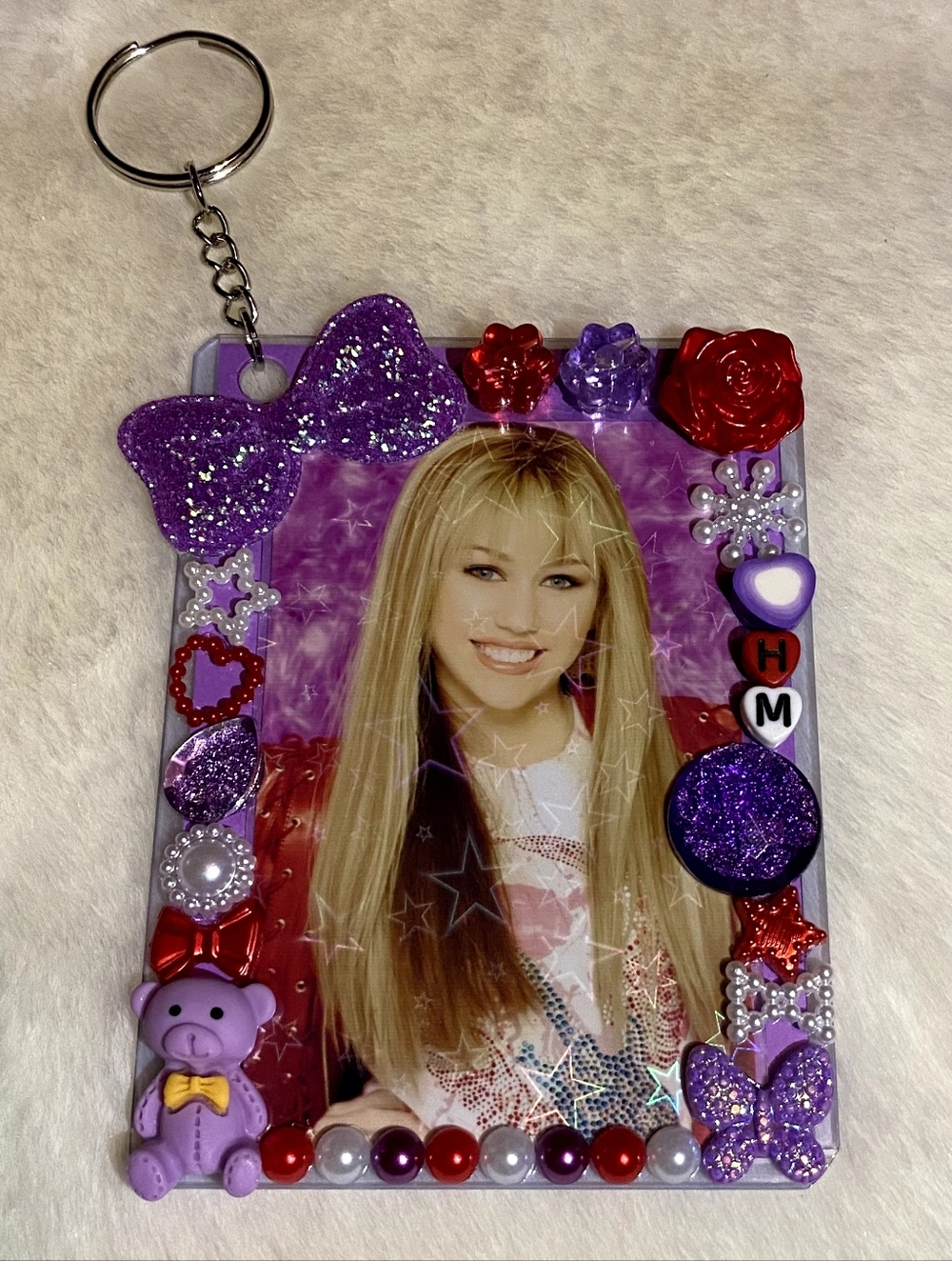 Hannah Montana Photocard Keychain